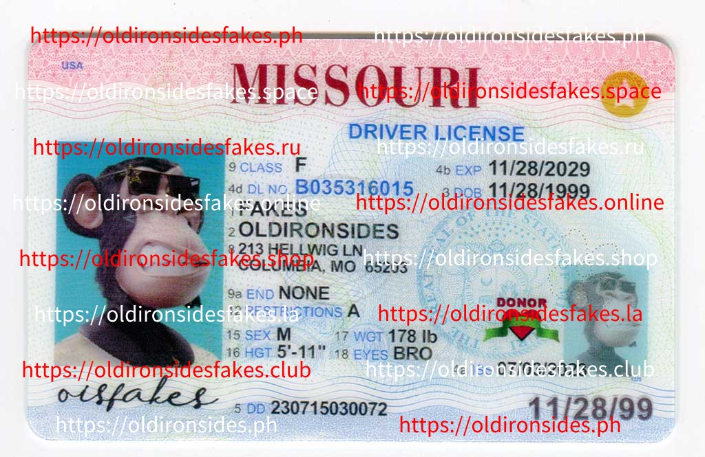 Missouri Driver License(New MO O21)