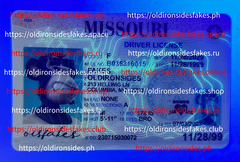 Missouri Driver License(New MO O21) - Image 3