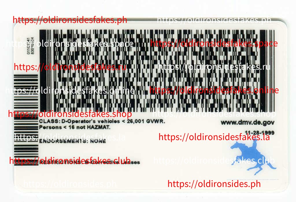 Delaware Driver License(Old DE) - Image 2