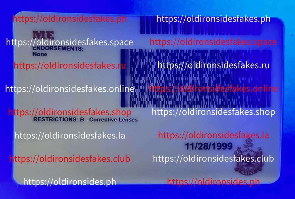 Maine Driver License(Old ME) - Image 4