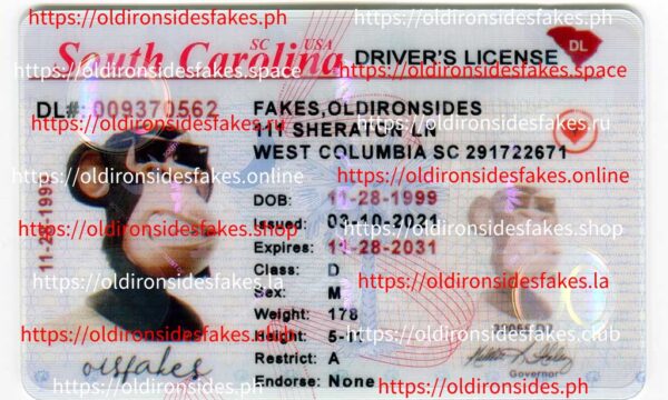 South Carolina Driver License(Old SC)