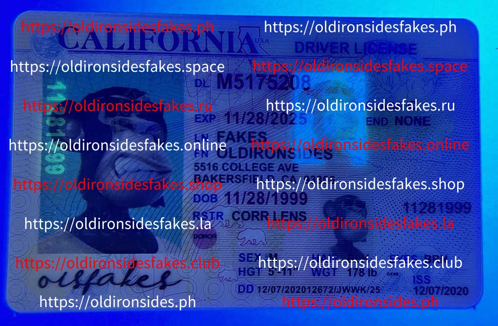 California Driver License(Old CA O21) - Image 3