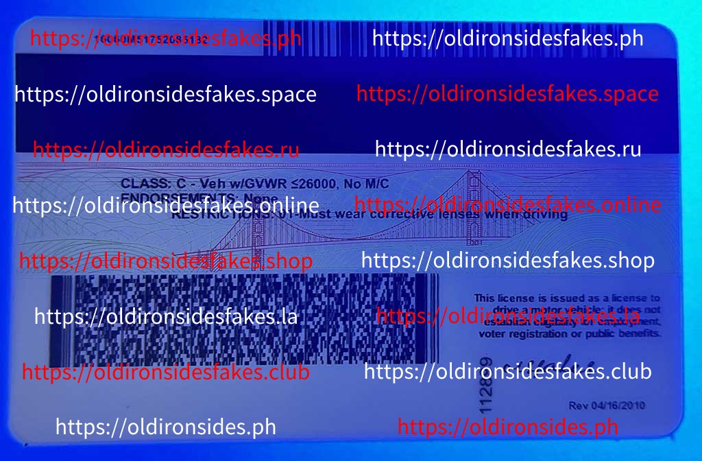 California Driver License(Old CA O21) - Image 4