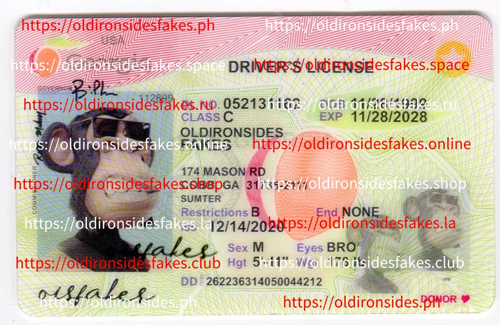 Georgia Driver License(Old GA O21)