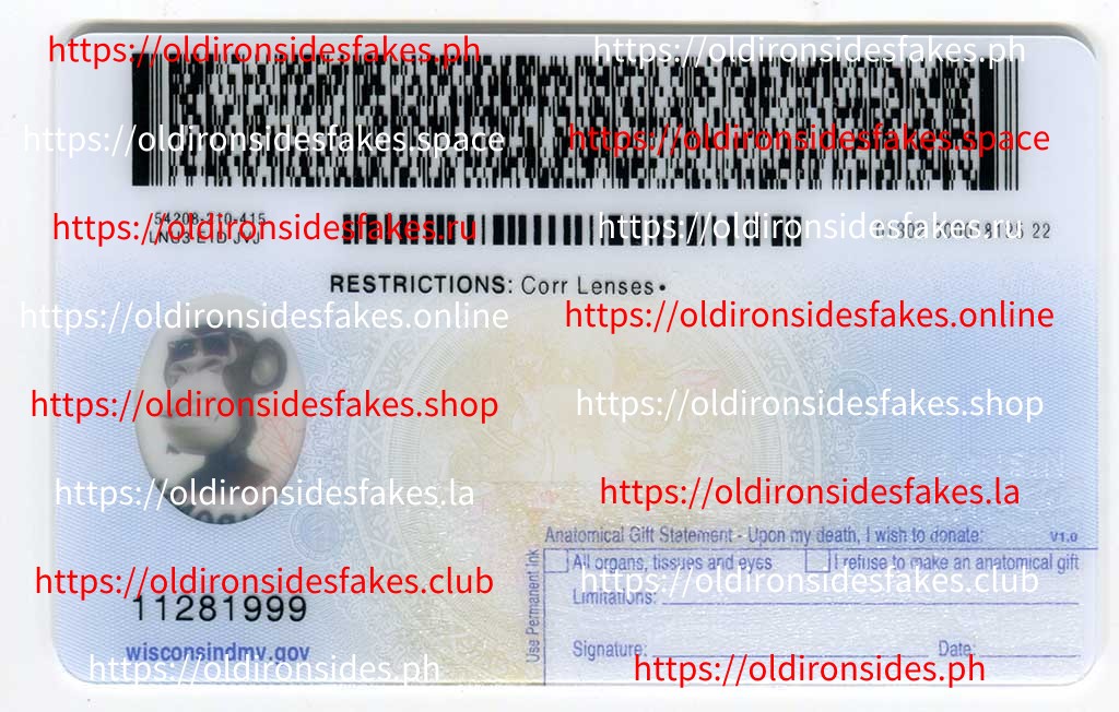 Wisconsin Driver License(WI) - Image 2