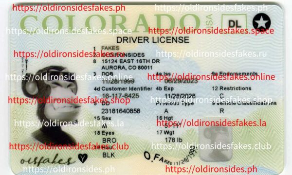 Colorado Driver License(New CO)