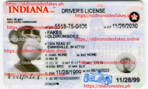 Indiana Driver License(New IN)