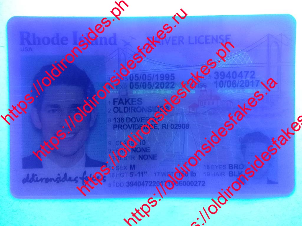 Rhode Island Driver License(New RI) - Image 5