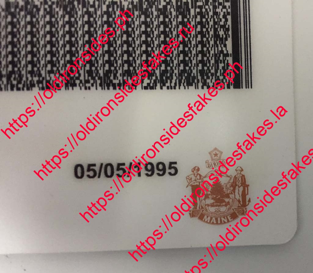 Maine Driver License(Old ME) - Image 5